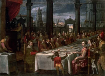Banquete de bodas del Gran Duque Fernando I de Toscana (1549-1600), 1590